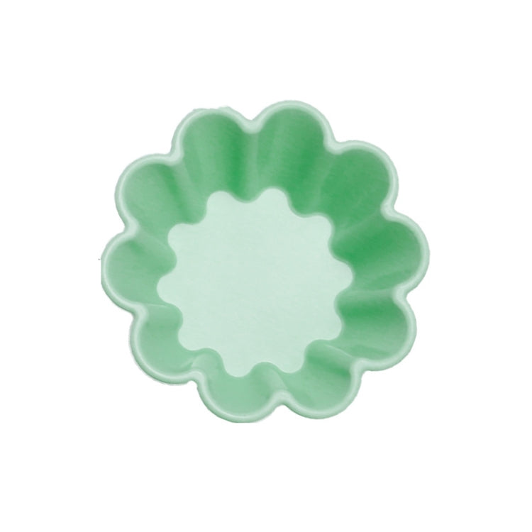 Moule de cuisson créatif en silicone pour cupcakes et muffins, style : ours (rose macaron), forme de fleur (vert macaron), forme de fleur (rose macaron), forme de fleur (couleur bonbon), creux (cyan macaron), creux (rose macaron), creux (couleur bonbon)