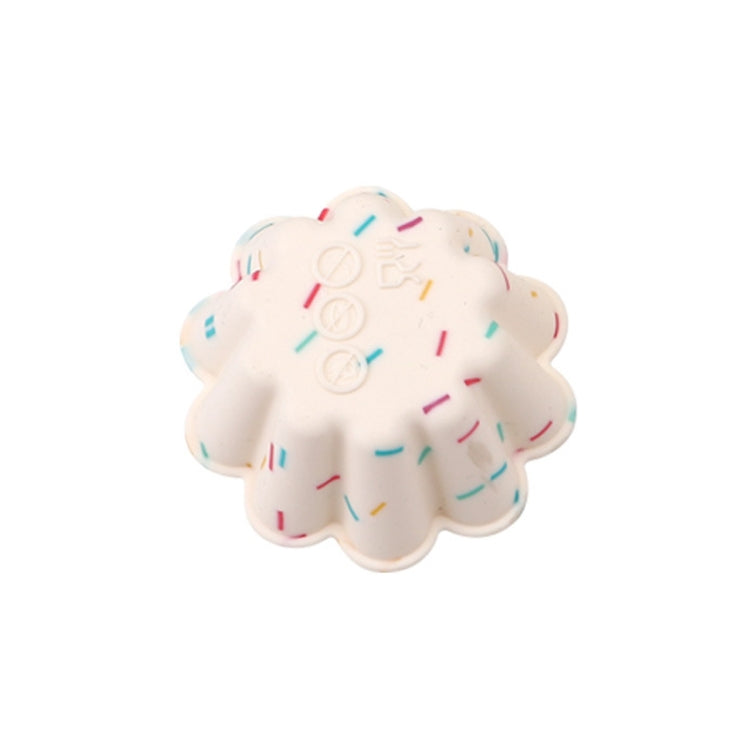 Moule de cuisson créatif en silicone pour cupcakes et muffins, style : ours (rose macaron), forme de fleur (vert macaron), forme de fleur (rose macaron), forme de fleur (couleur bonbon), creux (cyan macaron), creux (rose macaron), creux (couleur bonbon)