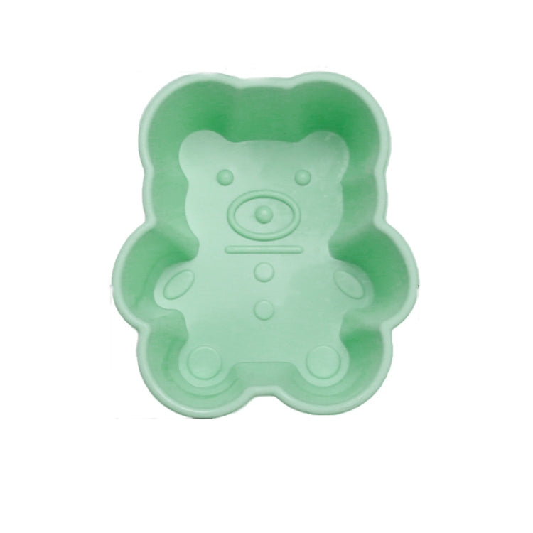 Moule de cuisson créatif en silicone pour cupcakes et muffins, style : ours (rose macaron), forme de fleur (vert macaron), forme de fleur (rose macaron), forme de fleur (couleur bonbon), creux (cyan macaron), creux (rose macaron), creux (couleur bonbon)