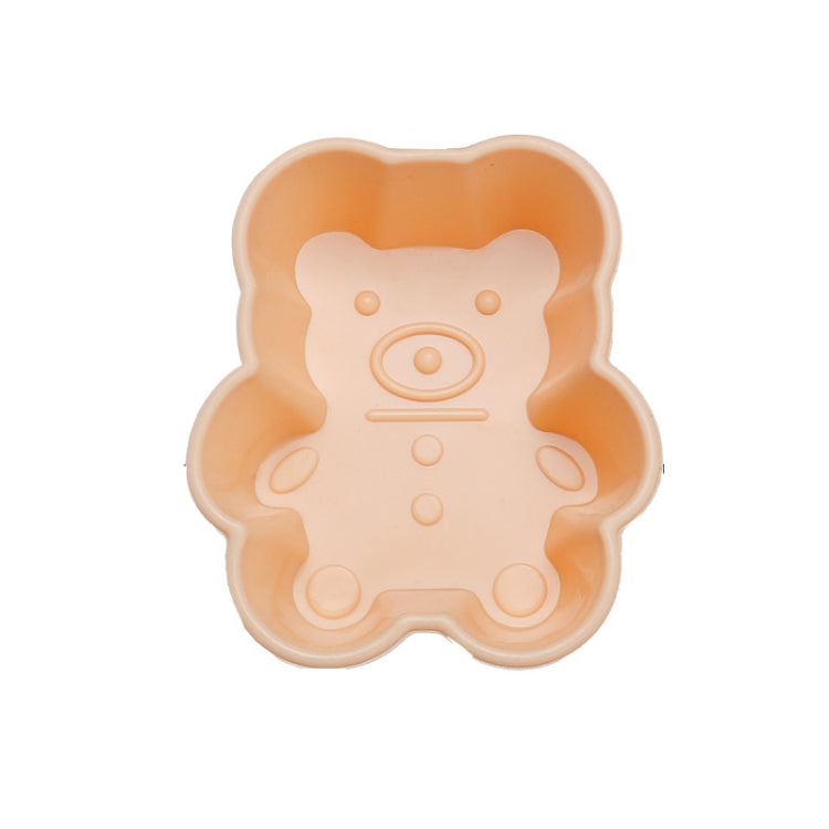 Moule de cuisson créatif en silicone pour cupcakes et muffins, style : ours (rose macaron), forme de fleur (vert macaron), forme de fleur (rose macaron), forme de fleur (couleur bonbon), creux (cyan macaron), creux (rose macaron), creux (couleur bonbon)