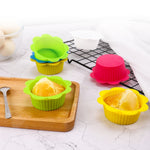 20 Moules de Cuisson DIY en Silicone Forme Dentelle Macaron pour Gâteaux, Puddings, Tartes aux Œufs, Muffins, Couleur Aléatoire, 20 PCS