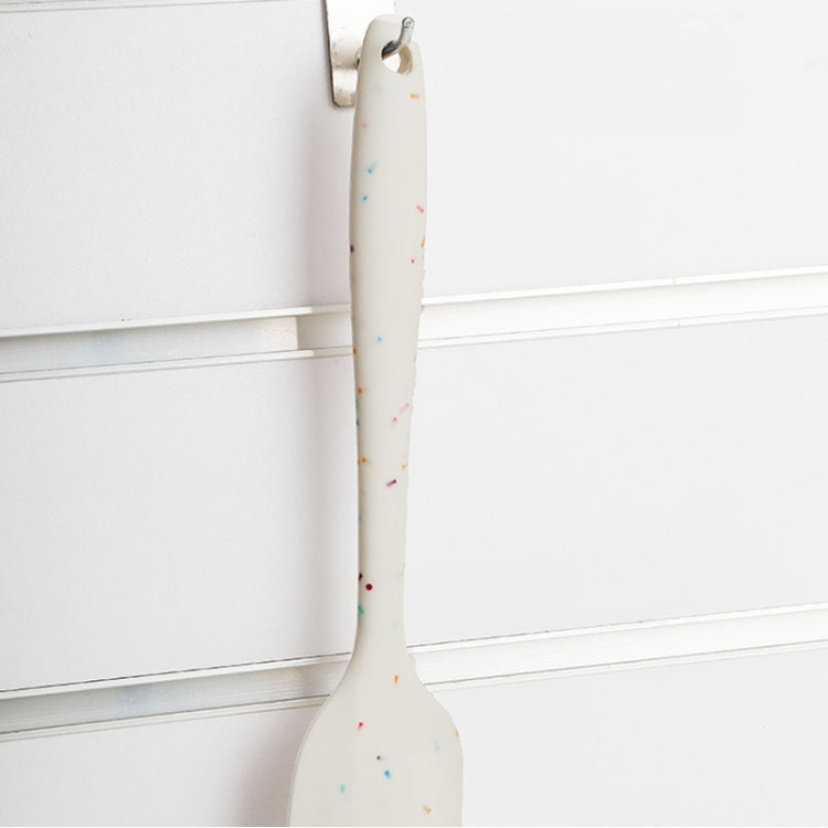 Ensemble d'outils de cuisson pour crêpes 3 en 1, brosse à barbecue à grain de couleur + spatule à beurre + spatule, blanc