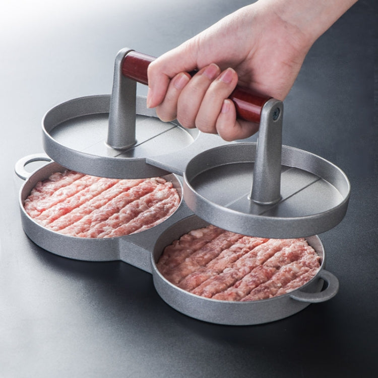 Presse à hamburger en alliage d'aluminium, moule de presse à pain de viande, 1 PC en alliage d'aluminium