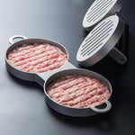Presse à hamburger en alliage d'aluminium, moule de presse à pain de viande, 1 PC en alliage d'aluminium
