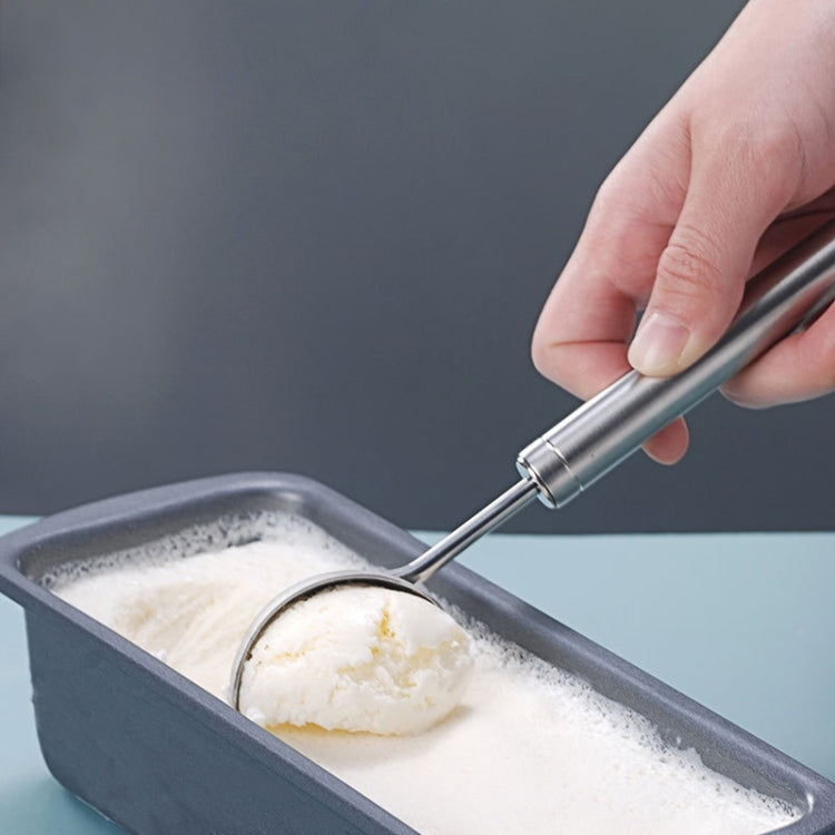 2 cuillères à glace en acier inoxydable 304, cuillère à dessert, cuillère à crème glacée