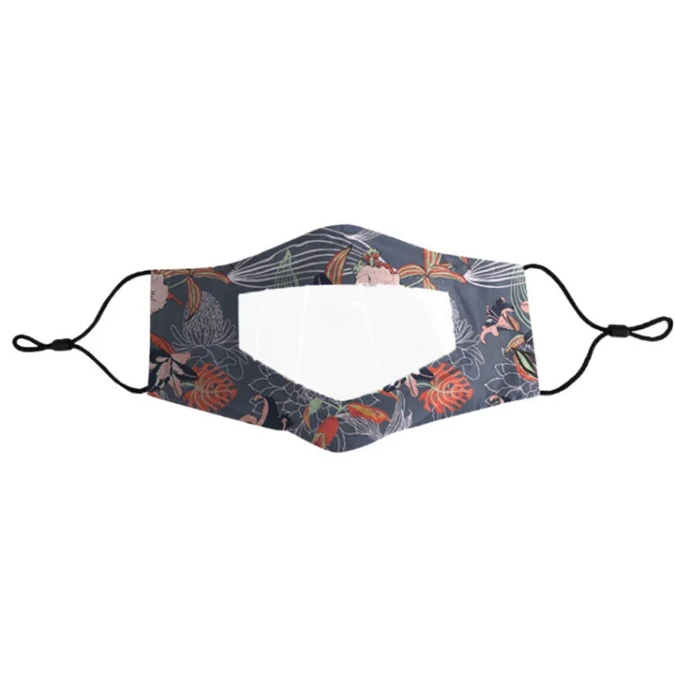 Visière faciale anti-buée pour langue des lèvres pour sourds et muets, impression couleur unie, Rouge, Noir, Gris, Bleu lac, Impression A, Impression B, Impression C, Impression D, Additif A, Additif B, Additif C