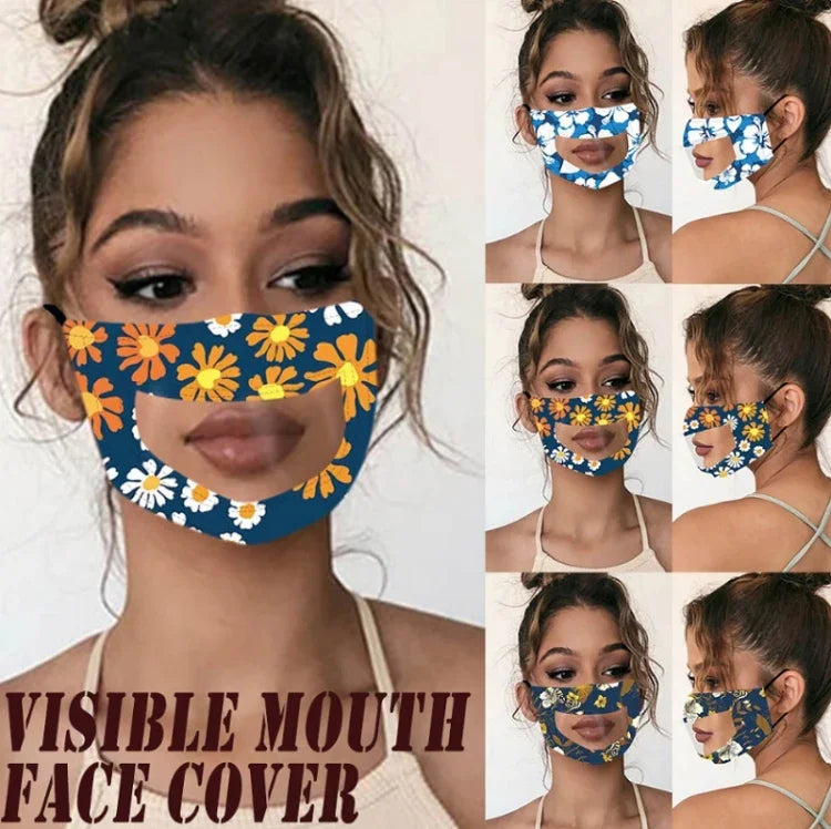 Visière faciale anti-buée pour langue des lèvres pour sourds et muets, impression couleur unie, Rouge, Noir, Gris, Bleu lac, Impression A, Impression B, Impression C, Impression D, Additif A, Additif B, Additif C