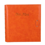 Album photo interstitiel en PP de 6 pouces et 500 feuilles, couverture rétro en cuir PU bronzé, rouge, jaune, bleu, noir, beige, orange, rouge foncé