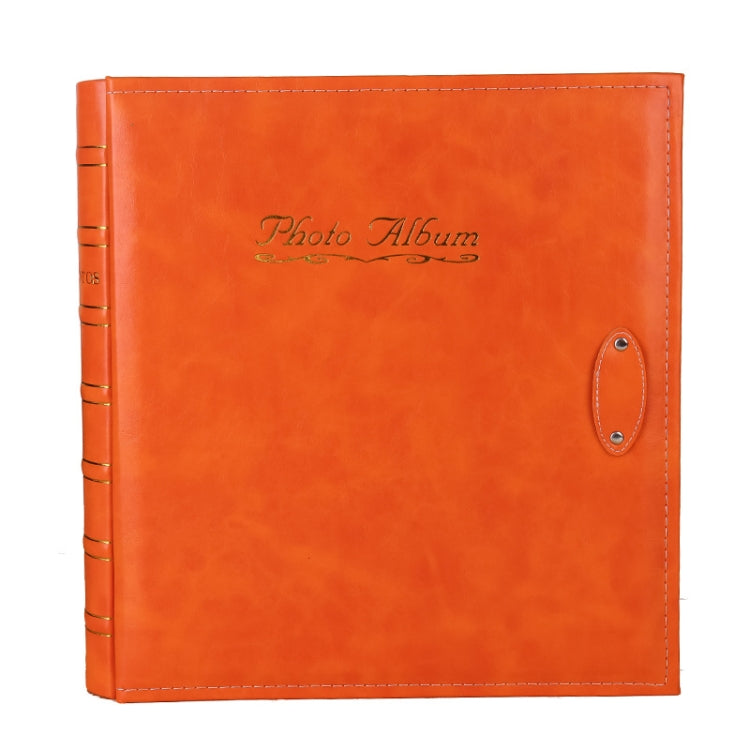 Album photo interstitiel en PP de 6 pouces et 500 feuilles, couverture rétro en cuir PU bronzé, rouge, jaune, bleu, noir, beige, orange, rouge foncé