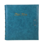 Album photo interstitiel en PP de 6 pouces et 500 feuilles, couverture rétro en cuir PU bronzé, rouge, jaune, bleu, noir, beige, orange, rouge foncé