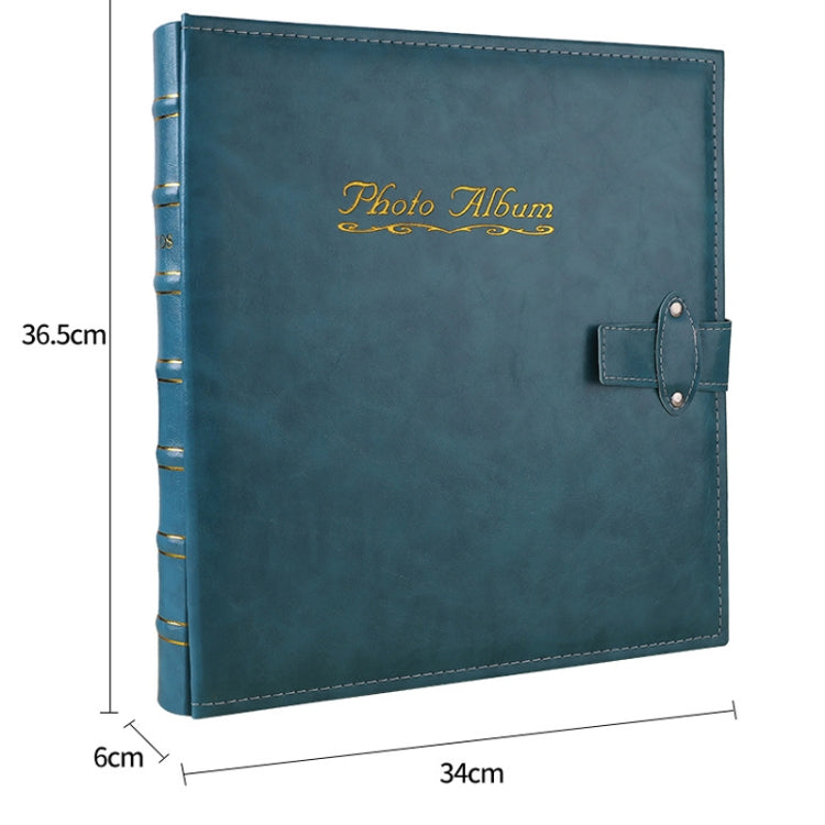Album photo interstitiel en PP de 6 pouces et 500 feuilles, couverture rétro en cuir PU bronzé, rouge, jaune, bleu, noir, beige, orange, rouge foncé