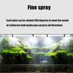 Paysage écologique d'élevage pour reptiles MS-PT02-A Aquarium forêt tropicale Pulvérisateur universel à atomisation et refroidissement, MS-PT02-A