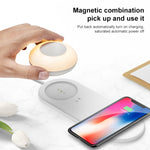 Lampe de bureau LED multifonctionnelle à charge sans fil VN003 avec gradation tactile magnétique séparée, lumière de nuit, VN003