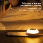 Lampe de bureau LED multifonctionnelle à charge sans fil VN003 avec gradation tactile magnétique séparée, lumière de nuit, VN003