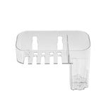 Boîte de rangement transparente en plastique « Magic Sticker » pour maquillage et articles de toilette, créative, pour la maison,Spécification :,Modèle peu profond