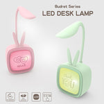 2 LAMPES DE TABLE USB Mignonnes pour Animaux de Compagnie, Lampe de Nuit LED Économie d'Énergie et Protection des Yeux pour Chambre à Coucher et Dortoir, Livraison de Couleurs Aléatoires, Lapin, Ours Mignon, Faon, Archie