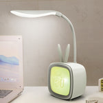 2 LAMPES DE TABLE USB Mignonnes pour Animaux de Compagnie, Lampe de Nuit LED Économie d'Énergie et Protection des Yeux pour Chambre à Coucher et Dortoir, Livraison de Couleurs Aléatoires, Lapin, Ours Mignon, Faon, Archie