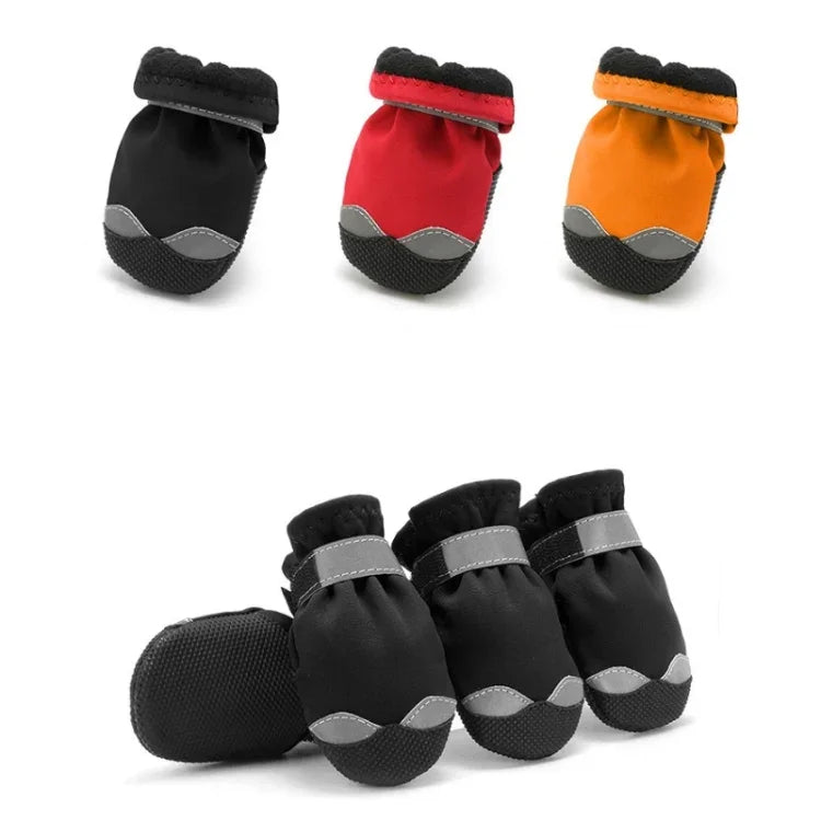 Bottes de neige pour animaux de compagnie imperméables, antidérapantes et résistantes à l'usure, chaussures pour chiens toutes saisons, 1, 2, 3, 4, 5, 6, 7, 8