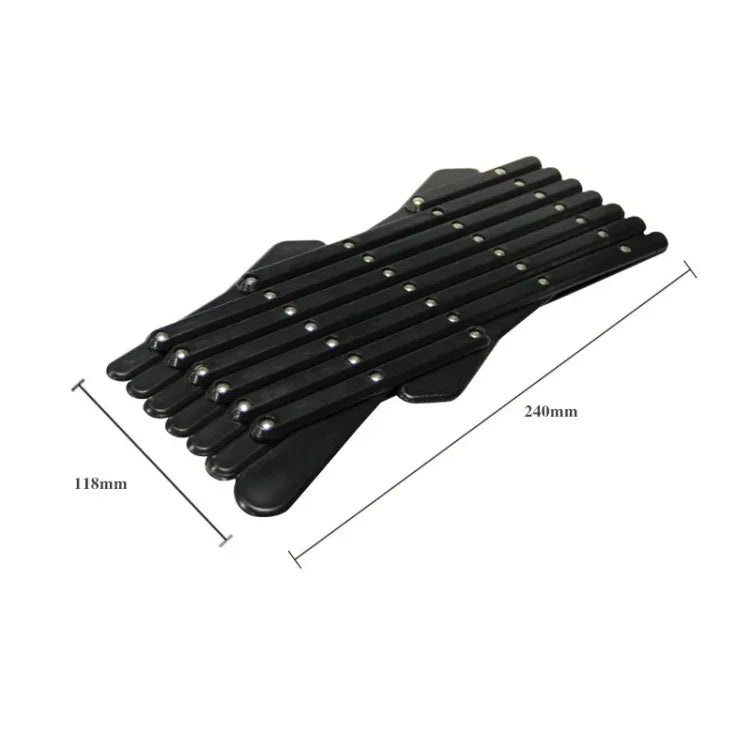 Clôture de protection de fenêtre de voiture pour animaux de compagnie, clôture de protection rétractable de voiture, 24x11.8x1.2cm, 24x17.7x1.2cm
