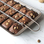 Brownie Pan Cake Mold Square Bread Baking Thick Solid Bottom Non-Stick Baking Pan, Cake Mold