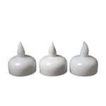 12 PCS  Waterproof Candles SPA Shower Water Decorative Candle Lights LED Floating Candles, Warm White Light, Cool White Light, Yellow Light
