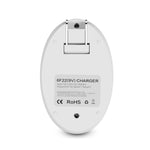 Batterie rechargeable Li-ion 9V 6F22, chargeur de batteries lithium 9V, prise US, prise EU