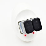 Batterie rechargeable Li-ion 9V 6F22, chargeur de batteries lithium 9V, prise US, prise EU