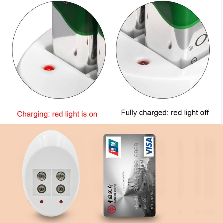 Batterie rechargeable Li-ion 9V 6F22, chargeur de batteries lithium 9V, prise US, prise EU
