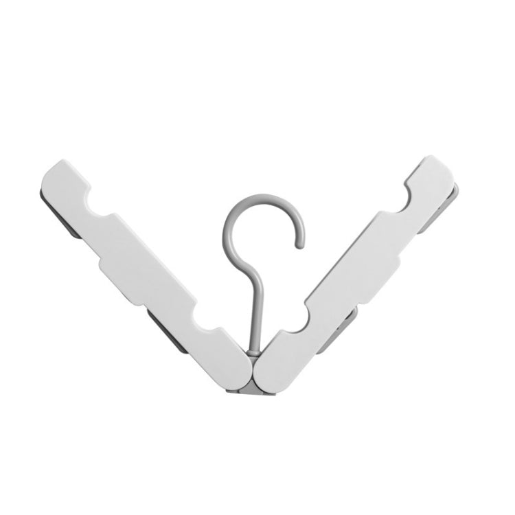 Cintre de Voyage Pliable Portable Antidérapant et Coupe-Vent pour la Maison, Bleu Foncé, Rose, Blanc cassé, Vert Clair