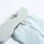 Cintre de Voyage Pliable Portable Antidérapant et Coupe-Vent pour la Maison, Bleu Foncé, Rose, Blanc cassé, Vert Clair