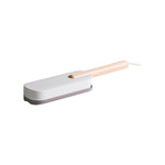 Brosse de dépoussiérage électrostatique, dispositif collant, brosse d'épilation en laine pour vêtements domestiques, gris coquille, bleu nuit
