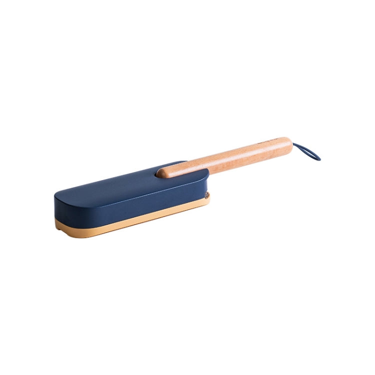 Brosse de dépoussiérage électrostatique, dispositif collant, brosse d'épilation en laine pour vêtements domestiques, gris coquille, bleu nuit