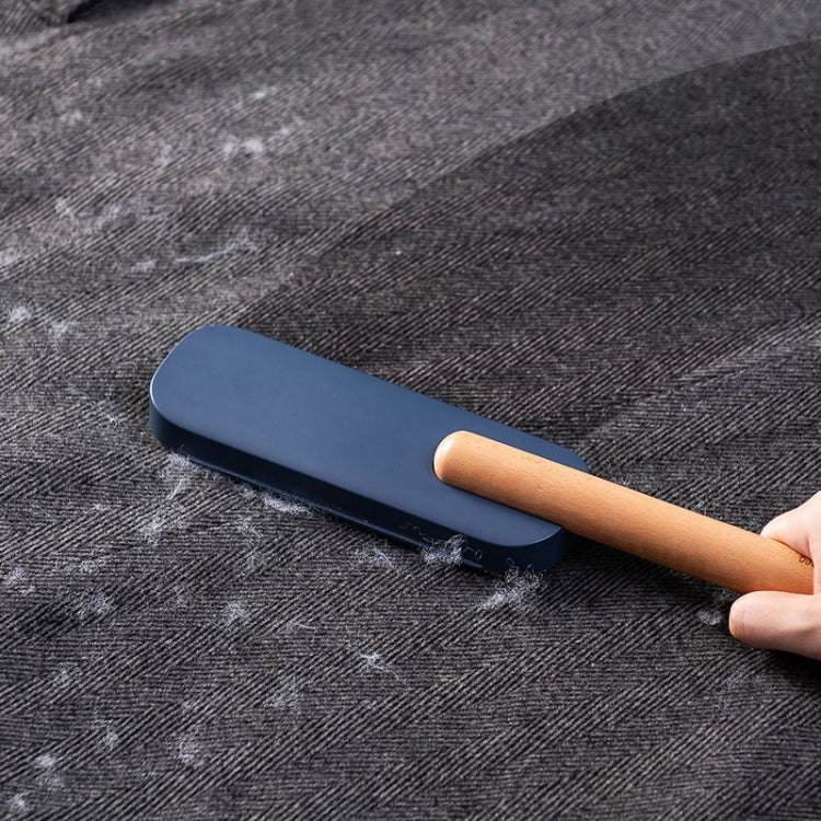 Brosse de dépoussiérage électrostatique, dispositif collant, brosse d'épilation en laine pour vêtements domestiques, gris coquille, bleu nuit