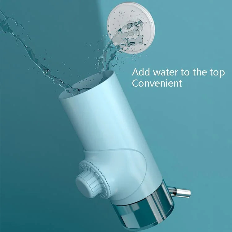 Abreuvoir pour animaux de compagnie avec distributeur de balles, à suspendre, pour chiens, abreuvoir pour cage, tasse d'eau pour animaux de compagnie, 500 ml, 700 ml