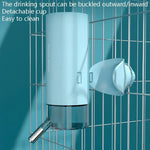 Abreuvoir pour animaux de compagnie avec distributeur de balles, à suspendre, pour chiens, abreuvoir pour cage, tasse d'eau pour animaux de compagnie, 500 ml, 700 ml