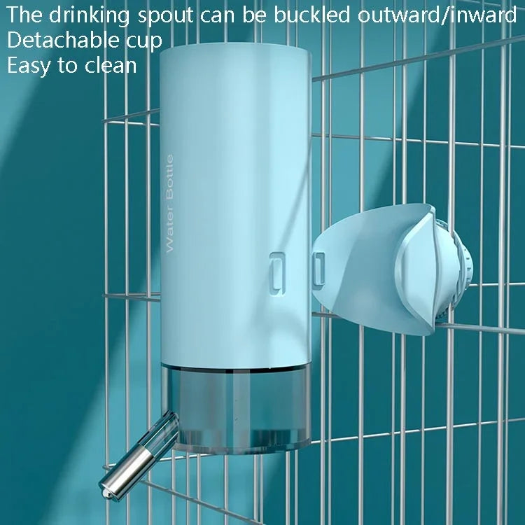 Abreuvoir pour animaux de compagnie avec distributeur de balles, à suspendre, pour chiens, abreuvoir pour cage, tasse d'eau pour animaux de compagnie, 500 ml, 700 ml