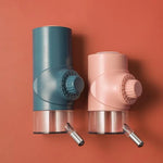 Abreuvoir pour animaux de compagnie avec distributeur de balles, à suspendre, pour chiens, abreuvoir pour cage, tasse d'eau pour animaux de compagnie, 500 ml, 700 ml