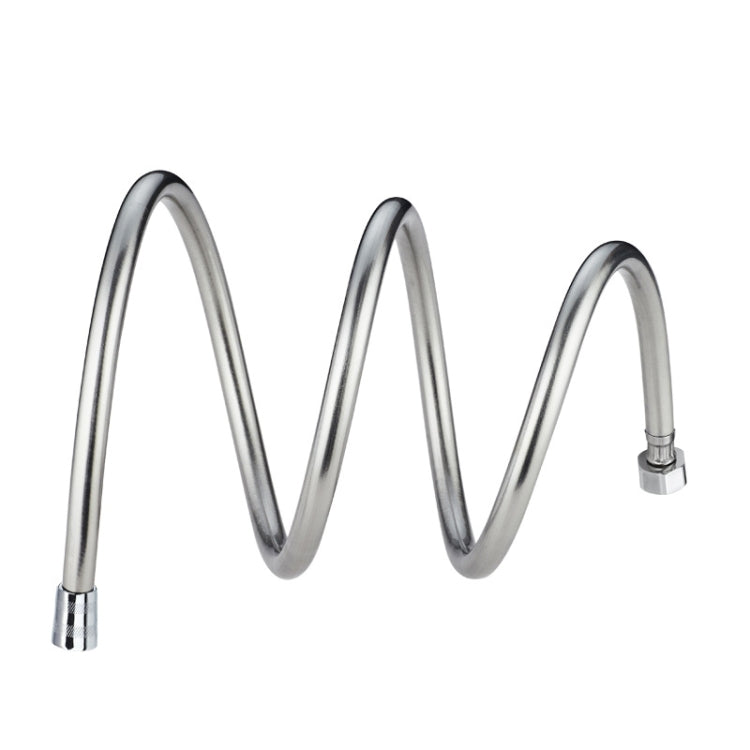 Flexible de douche, chauffe-eau, douche de pluie, salle de bain, flexible de douche en acier inoxydable, buse en PVC, 1,5 m argent, 2 m argent, 1,5 m or, 2 m or