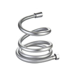 Flexible de douche, chauffe-eau, douche de pluie, salle de bain, flexible de douche en acier inoxydable, buse en PVC, 1,5 m argent, 2 m argent, 1,5 m or, 2 m or