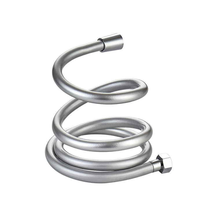 Flexible de douche, chauffe-eau, douche de pluie, salle de bain, flexible de douche en acier inoxydable, buse en PVC, 1,5 m argent, 2 m argent, 1,5 m or, 2 m or