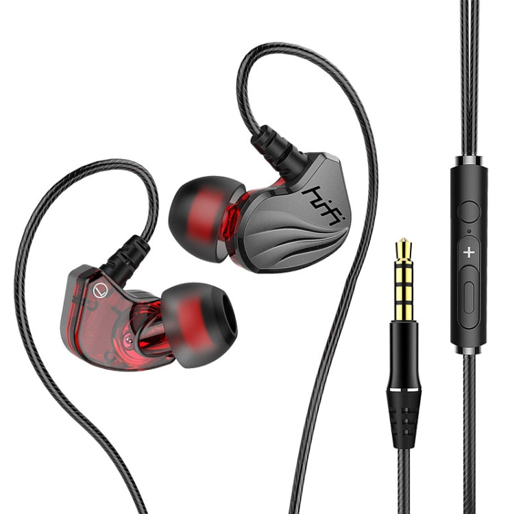 Écouteurs intra-auriculaires filaires pour téléphone portable, jeu, sport, basse, noir, argent