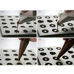 Moule à gâteau en silicone 25 grilles, moule à biscuits en silicone pour fudge et bonbons durs, fruits, beignets