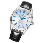 FNGEEN 2111 Montre Homme Simple Lumineuse à Quartz avec Calendrier