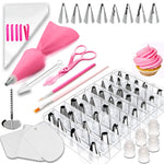 Ensemble d'outils de pâtisserie pour décoration de gâteaux 83 en 1, ustensiles de glaçage et de coloration de pâtisserie, 83 PIÈCES/ensemble