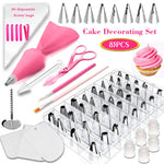 Ensemble d'outils de pâtisserie pour décoration de gâteaux 83 en 1, ustensiles de glaçage et de coloration de pâtisserie, 83 PIÈCES/ensemble