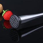 Pilon de barman pour sucettes glacées et glace pilée, 23x4x1cm petit, 29.8x4x1.3cm grand