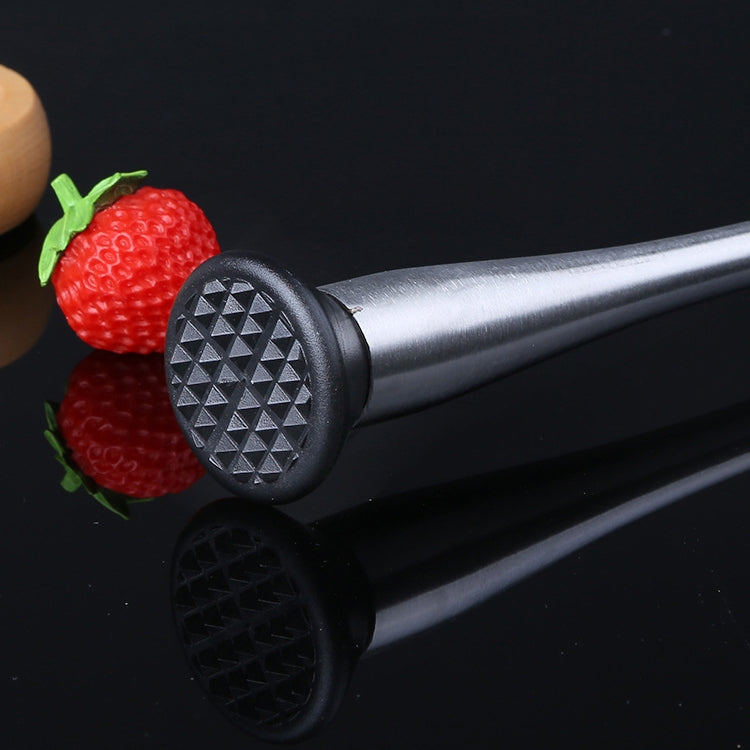 Pilon de barman pour sucettes glacées et glace pilée, 23x4x1cm petit, 29.8x4x1.3cm grand