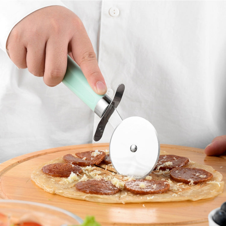 Ensemble d'ustensiles de cuisine 9 en 1 en acier inoxydable avec manche en plastique, gadget domestique, cyan, noir