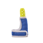 ZT001 Couvre-doigts en silicone pour molaires bébé, anti-morsure, respirant, pour pouce, produits maternels et pour bébé, Rose, Jaune, Rouge, Bleu, Bleu transparent, Rouge transparent, Couleur café-rouge, Couleur café-violet, Couleur café-transparent