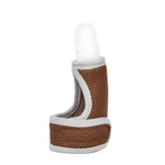 ZT001 Couvre-doigts en silicone pour molaires bébé, anti-morsure, respirant, pour pouce, produits maternels et pour bébé, Rose, Jaune, Rouge, Bleu, Bleu transparent, Rouge transparent, Couleur café-rouge, Couleur café-violet, Couleur café-transparent